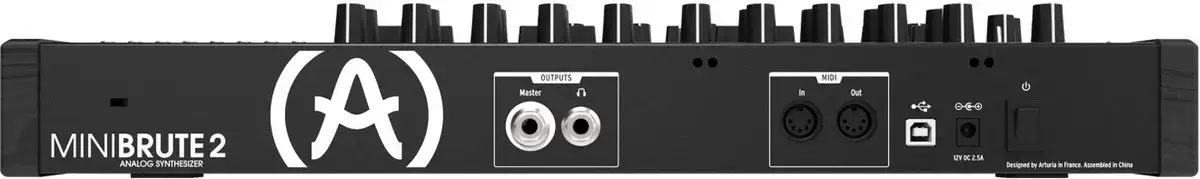 Arturia MiniBrute 2S Black analog synthesizer 2 Arturia MiniBrute 2S Black analog synthesizer - Afbeelding 2