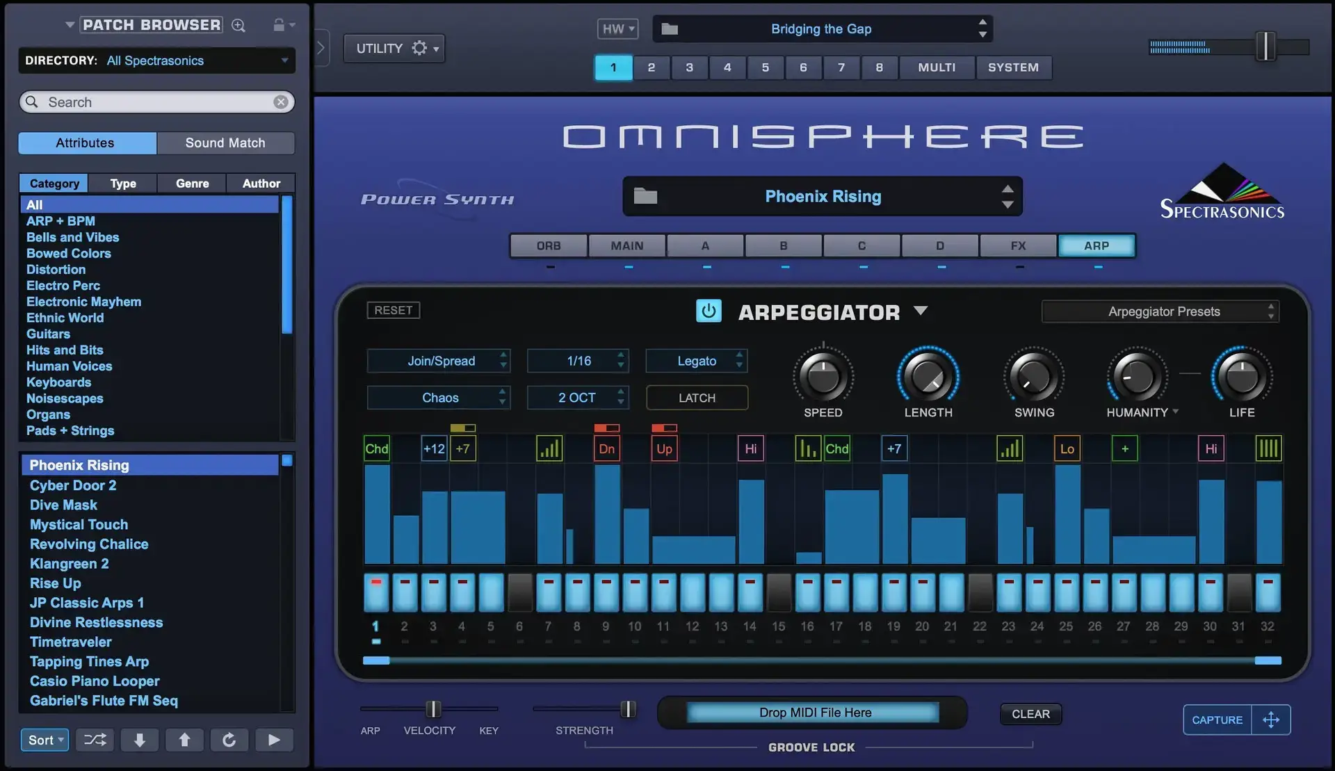 Spectrasonics Omnisphere 3 met USB-flashdrive. 4 omnisphere
