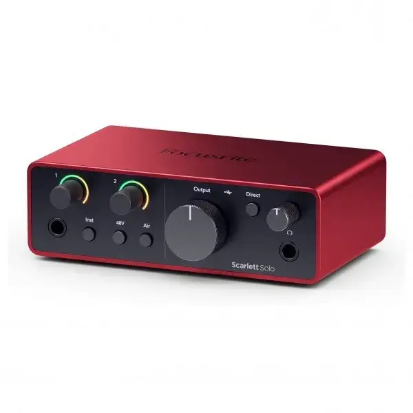 focusrite scarlett 4th solo