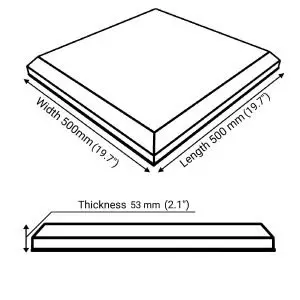 EYE4 Sound Absorption-Diffuse Acoustic Panel Wildz 2 akoestisch schuim.