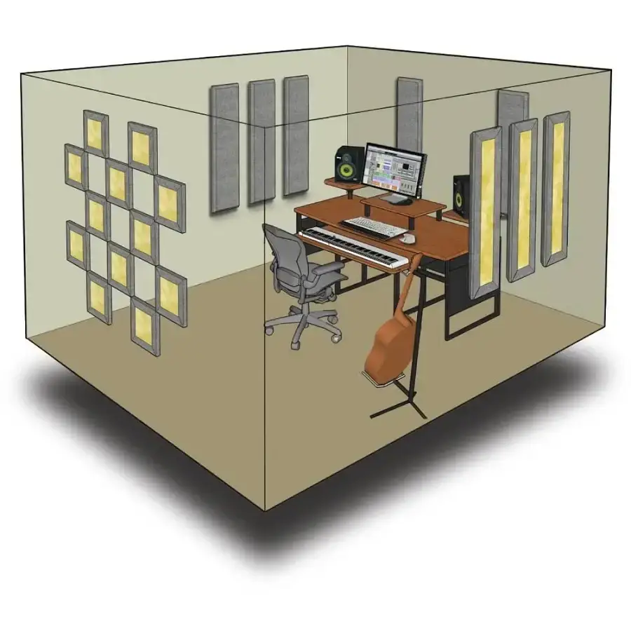 Primacoustic London 10 Acoustic Room Kit - Grijs 2 london 10 Kit