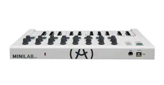 Arturia MiniLab MK3 MIDI Keyboard 3 arturia miniloab mk2 back