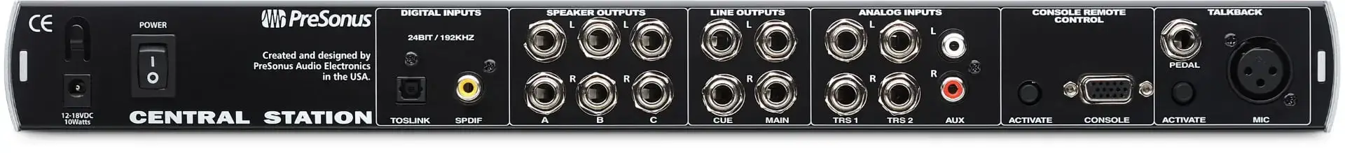 Presonus Central Station PLUS incl Remote Monitor controller 4 Presonus Central Station PLUS