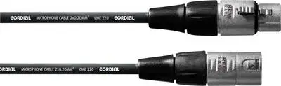 Cordial microfoon kabel  2,5 meter