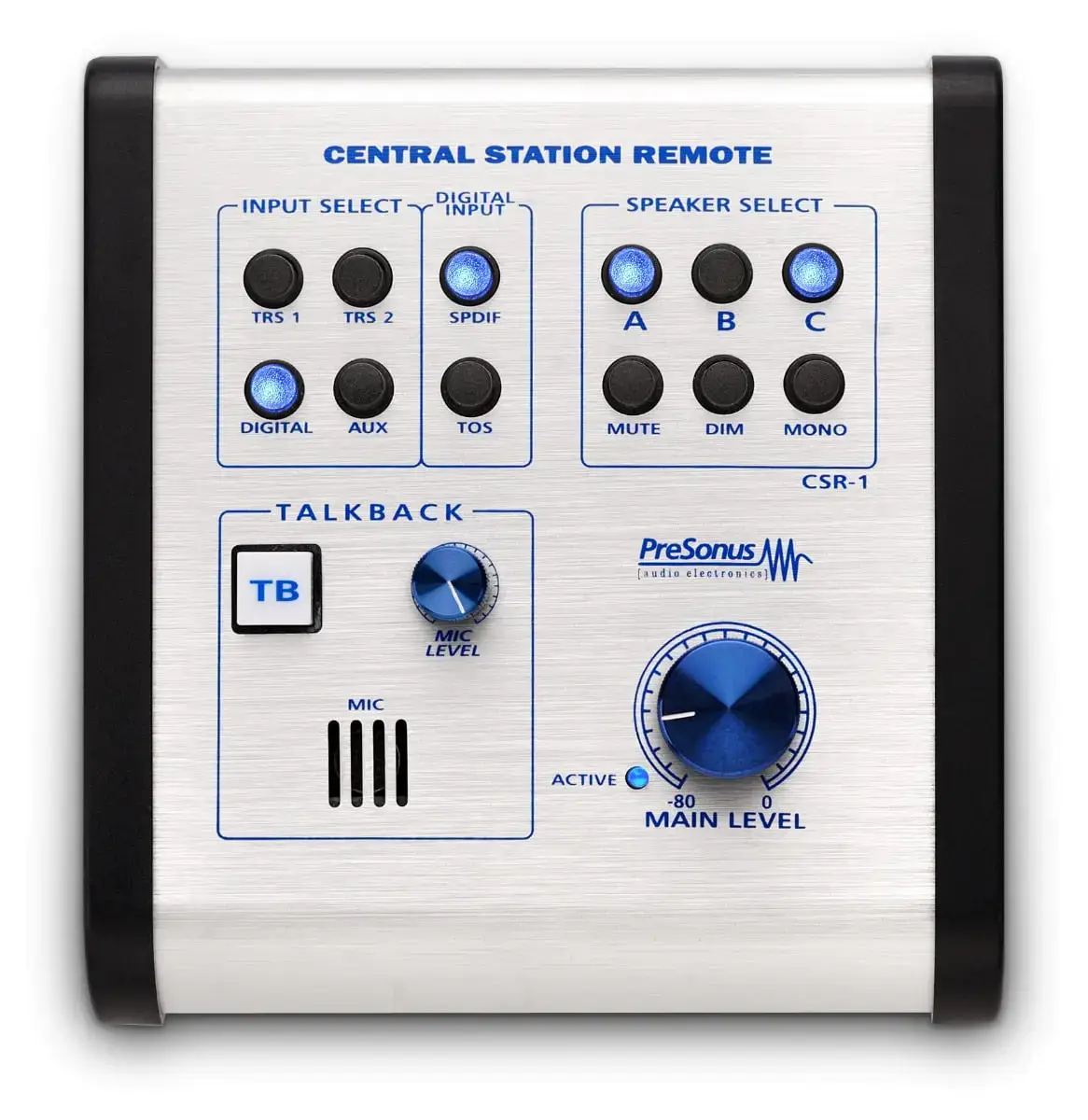Presonus Central Station PLUS incl Remote Monitor controller 2 Presonus Central Station PLUS remote