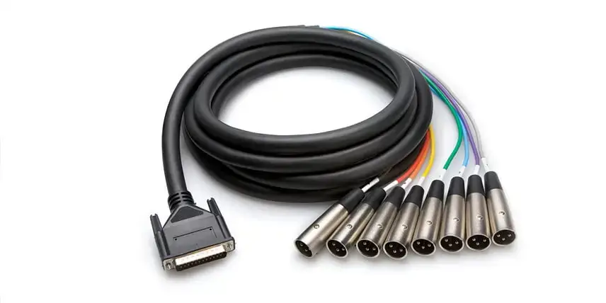 hosa dtm 7 meter xlr male