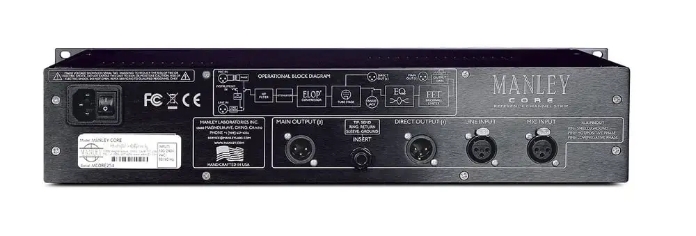 Manley Core Channel strip 3 Manley Core Channel strip - Afbeelding 3