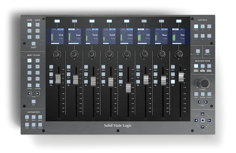 SSL UF8 studio controller 2 ssl uf8