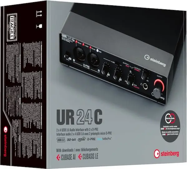 Steinberg UR24C 2 X 4 USB 3.0 AUDIO-INTERFACE 4 Steinberg UR24C 2 X 4 USB 3.0 AUDIO-INTERFACE - Afbeelding 4