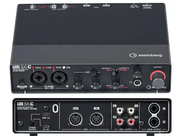 Steinberg UR24C 2 X 4 USB 3.0 AUDIO-INTERFACE 3 steinberg ur24c