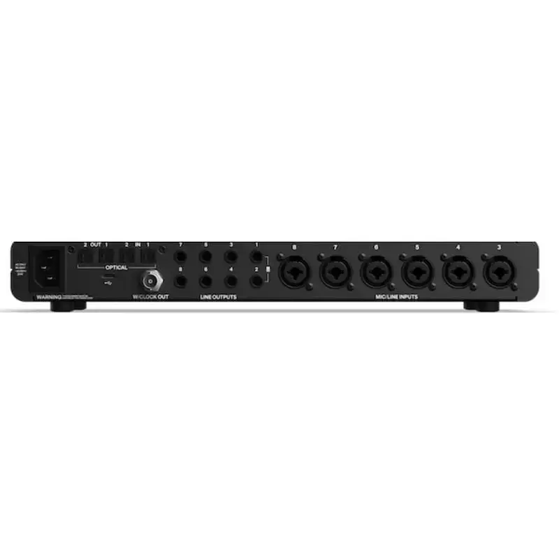 EVO 16 audio interface by Audient 2 audient evo 16 back