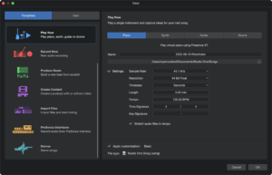 Nieuw in Presonus studio One 6 1 studio one 6 templates
