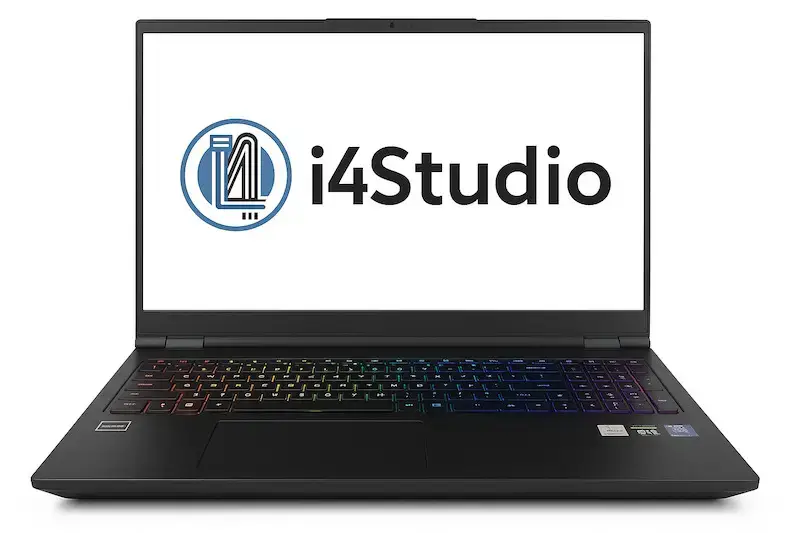 studio 16 inch notebook audio en video DAW