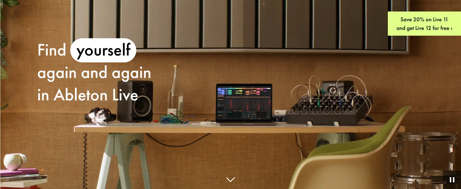 Ableton Live 12 is uit 1 ableton
