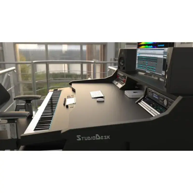 Studiodesk Harmony desk All Black 5 studiodesk studio meubel