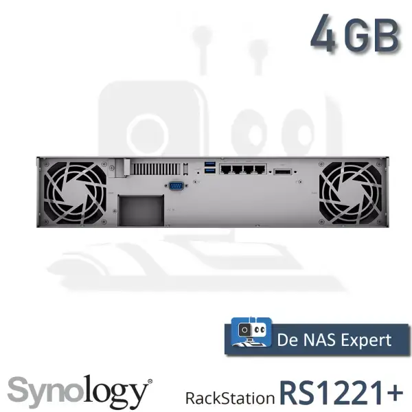 Synology RackStation RS1221+ NAS 2 Synology RackStation RS1221+ NAS - Afbeelding 2