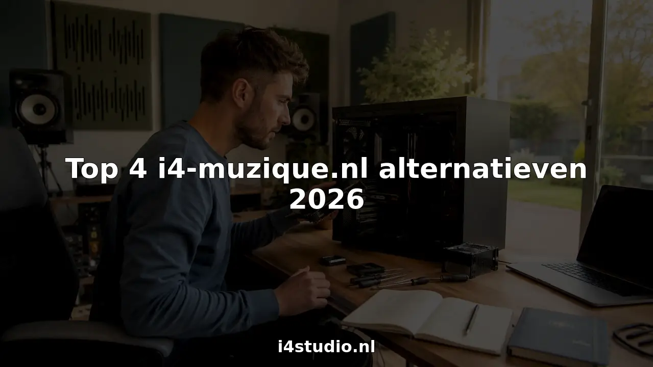 Top 4 i4-muzique.nl alternatieven 2026 2 Geluidsengineer stelt eigen op maat gemaakte studio-pc samen