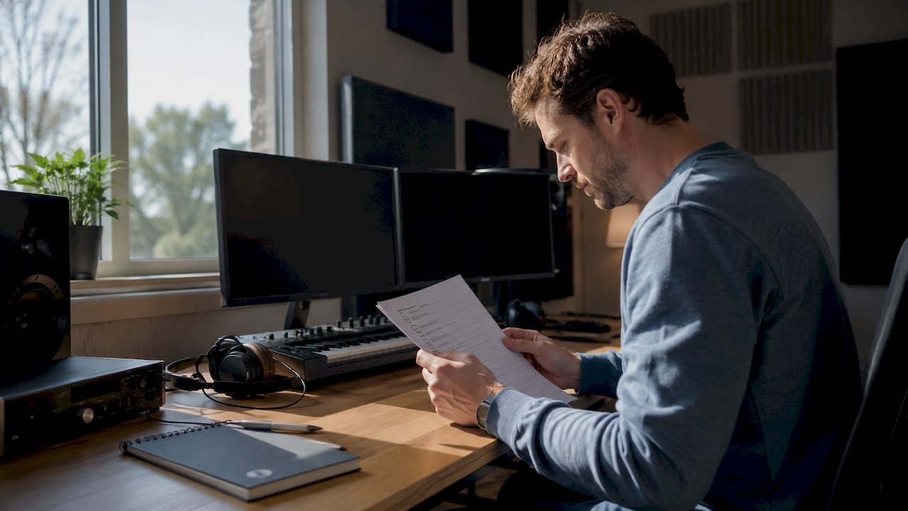 Studio pc checklist: alles voor optimale opname in 2026 8 Geluidstechnicus loopt checklist voor studiocomputer na