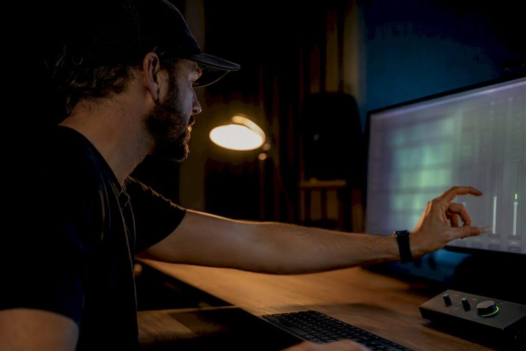 Audio-engineer stelt Windows-buffer in