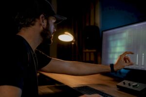 Audio-engineer stelt Windows-buffer in