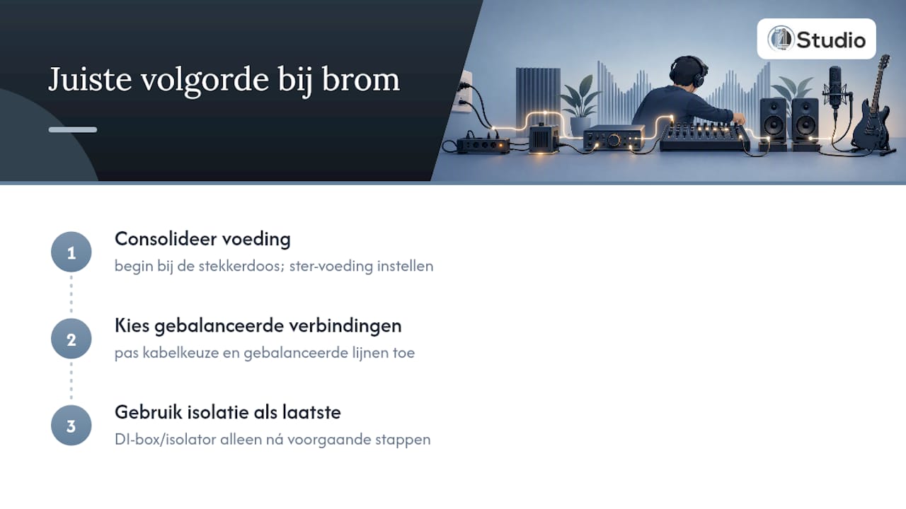 Bromvrije kabels leggen in je studio: het definitieve stappenplan 1 Wat de meeste gidsen over brom over het hoofd zien — overview diagram