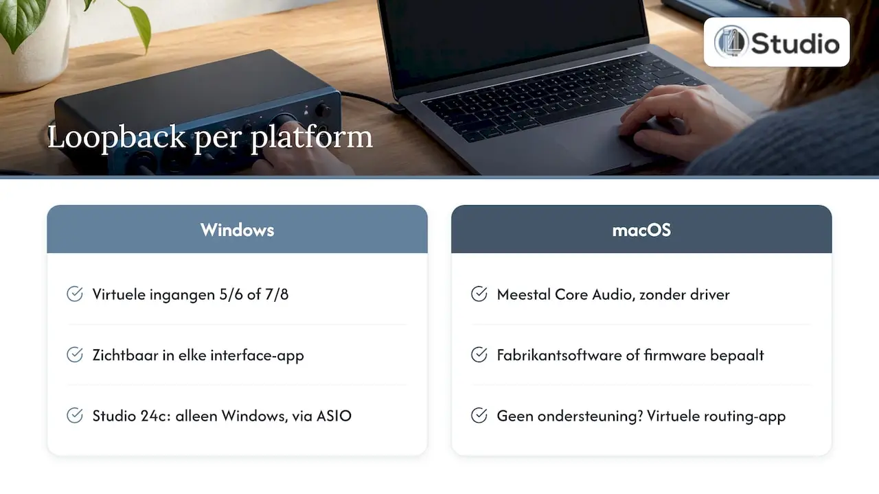 Loopback on Your Audio Interface: What It Is and How to Set It Up 2 Windows and macOS: The Differences — Overview Diagram